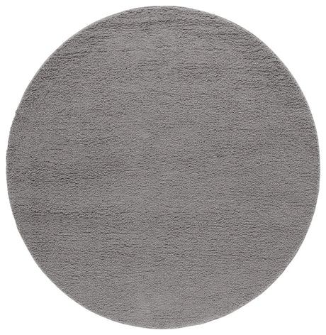 Safavieh Rumi Shag 6'-7" x 6'-7" Rug in Dark Grey