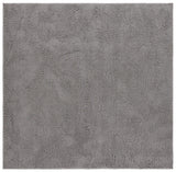 Safavieh Rumi Shag 6'-7" x 6'-7" Rug in Dark Grey