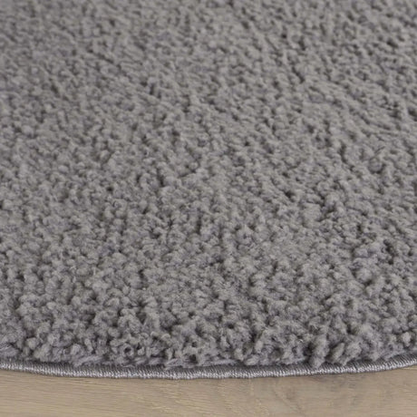 Safavieh Rumi Shag 6'-7" x 6'-7" Rug in Dark Grey