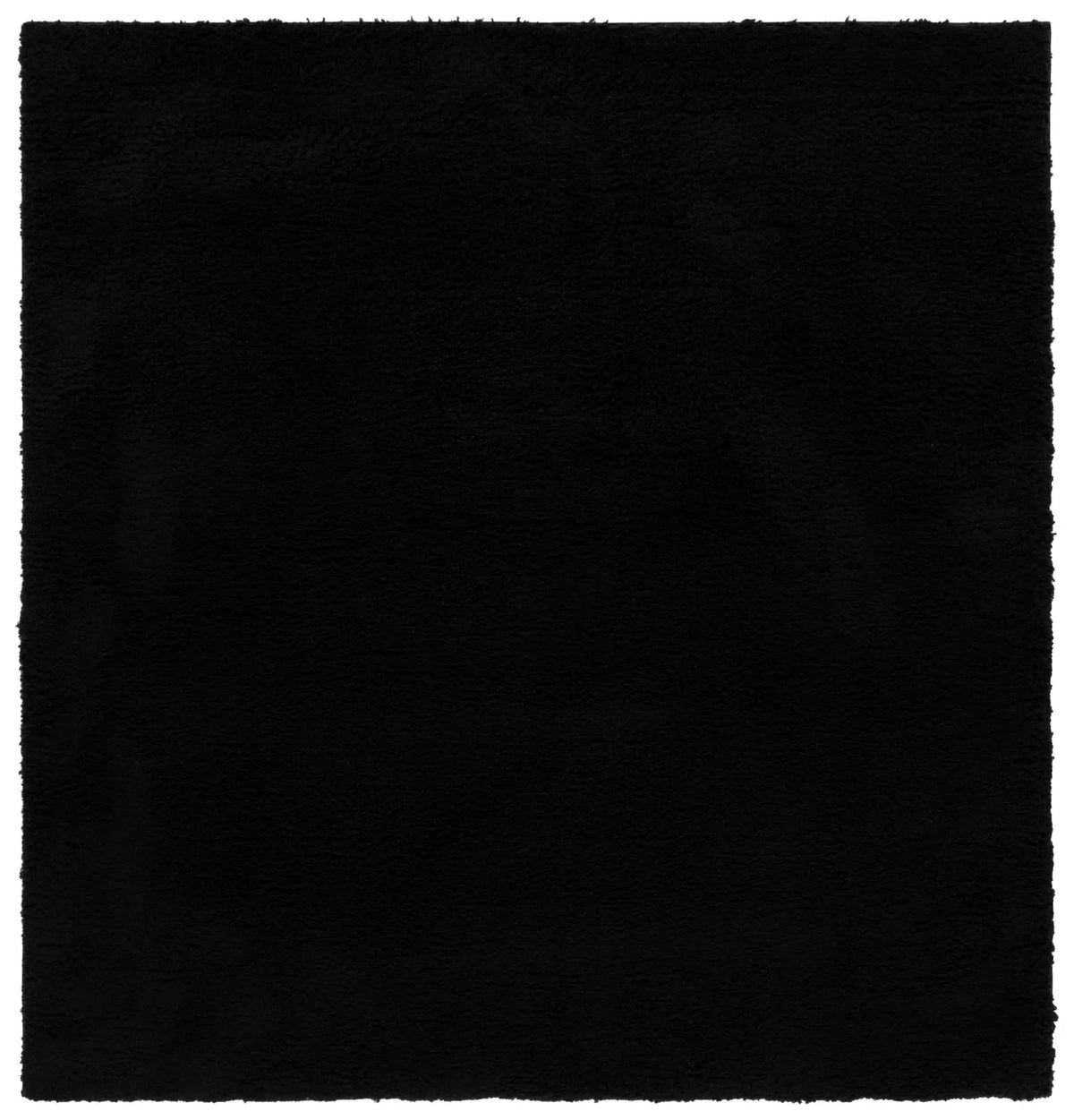 Safavieh Rumi Shag 6'-7" x 6'-7" Rug in Black