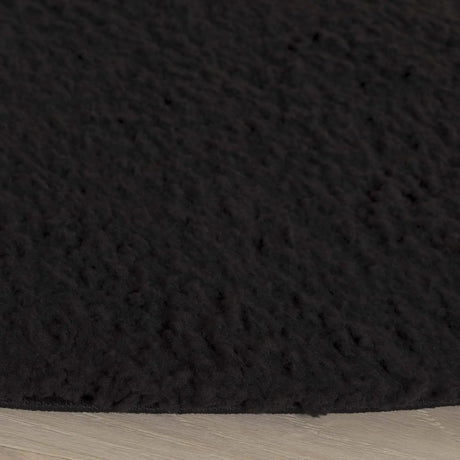 Safavieh Rumi Shag 6'-7" x 6'-7" Rug in Black