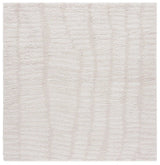 Safavieh Rumi Shag 6'-7" x 6'-7" Rug in Ivory / Light Beige