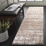 Safavieh Rumi Shag 2'-2" x 8'-0" Rug in Beige / Ivory