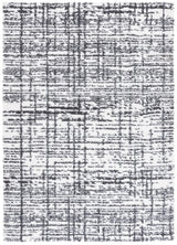 Safavieh Rumi Shag 4'-0" x 6'-0" Rug in Charcoal / Ivory
