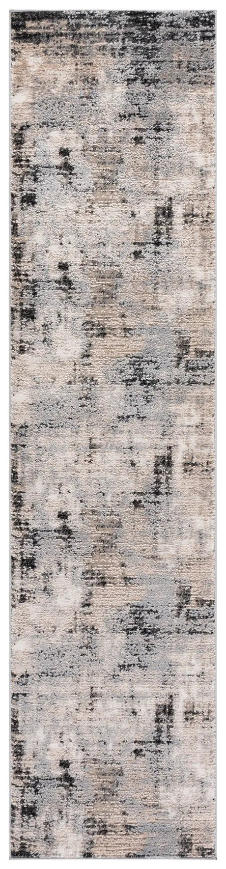 Safavieh Sable 2'-2" x 9'-0" Rug in Ivory / Grey Black
