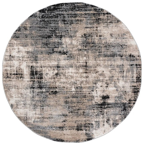 Safavieh Sable 6'-7" x 6'-7" Rug in Ivory / Grey Black