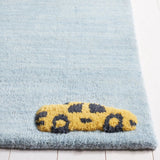 Safavieh Safavieh Kids 4'-0" x 6'-0" Rug in Light Blue / Yellow