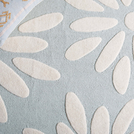 Safavieh Safavieh Kids Sfk914J Teal/Ivory Rug.