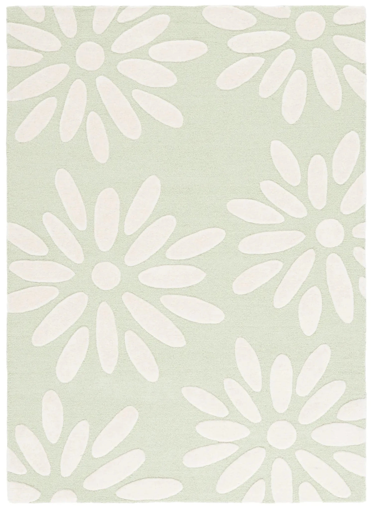 Safavieh Safavieh Kids 4'-0" x 6'-0" Rug in Sage / Ivory
