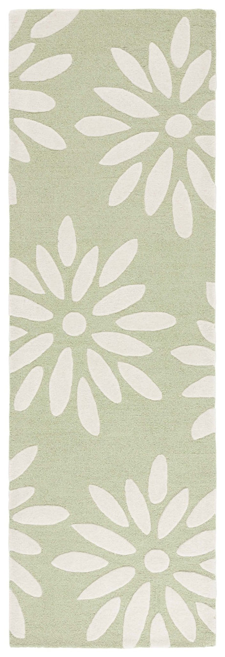 Safavieh Safavieh Kids Sfk914W Sage/Ivory Rug.
