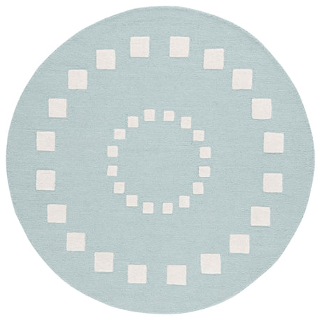 Safavieh Safavieh Kids Sfk925K Turquoise/Ivory Rug.