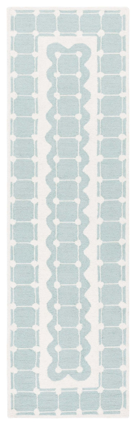 Safavieh Safavieh Kids Sfk927K Turquoise/Ivory Rug.