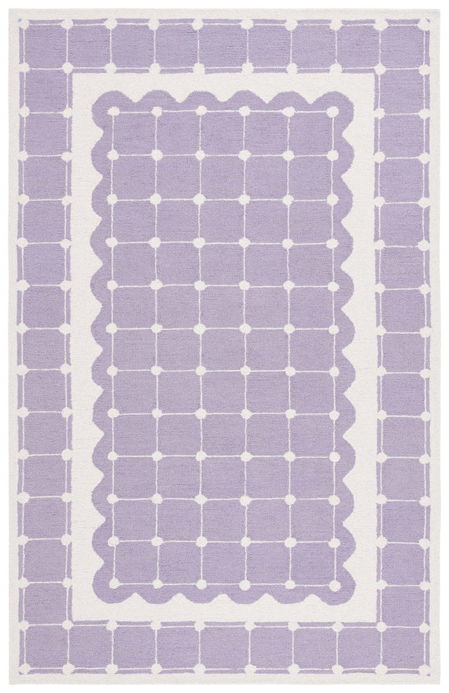 Safavieh Safavieh Kids Sfk927V Purple/Ivory Rug.