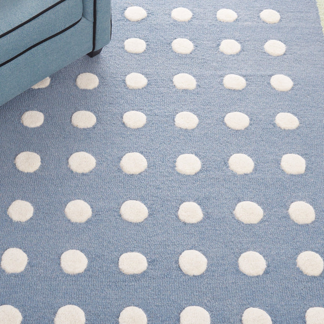 Safavieh Safavieh Kids Sfk929M Blue/Green Rug.