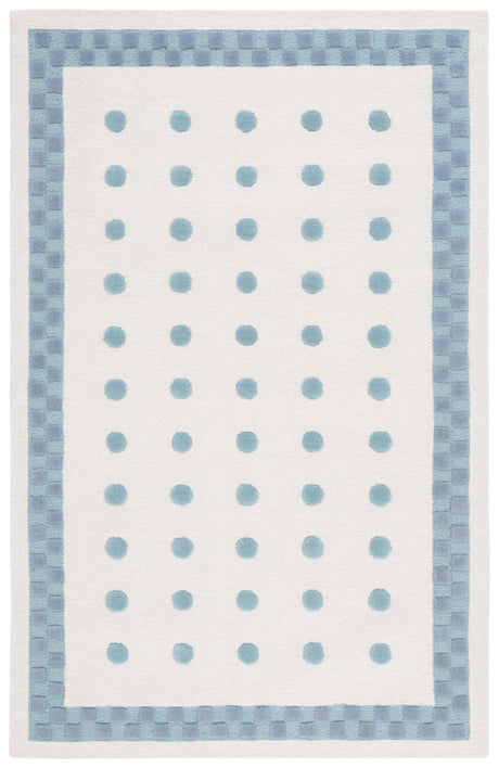 Safavieh Safavieh Kids Sfk930M Ivory/Blue Rug.