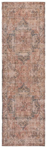 Safavieh Saffron 2'-3" x 8'-0" Rug in Natural / Pink
