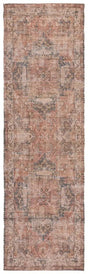 Safavieh Saffron 2'-3" x 8'-0" Rug in Natural / Pink
