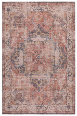 Safavieh Saffron 4'-0" x 6'-0" Rug in Natural / Pink