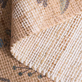 Safavieh Saffron 4'-0" x 6'-0" Rug in Natural / Green