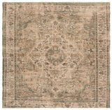 Safavieh Saffron 6'-0" x 6'-0" Rug in Natural / Green
