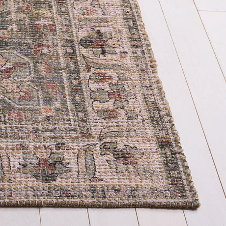 Safavieh Saffron 2'-3" x 8'-0" Rug in Natural / Green