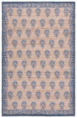 Safavieh Saffron 4'-0" x 6'-0" Rug in Natural / Blue