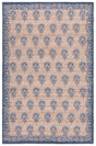 Safavieh Saffron 4'-0" x 6'-0" Rug in Natural / Blue