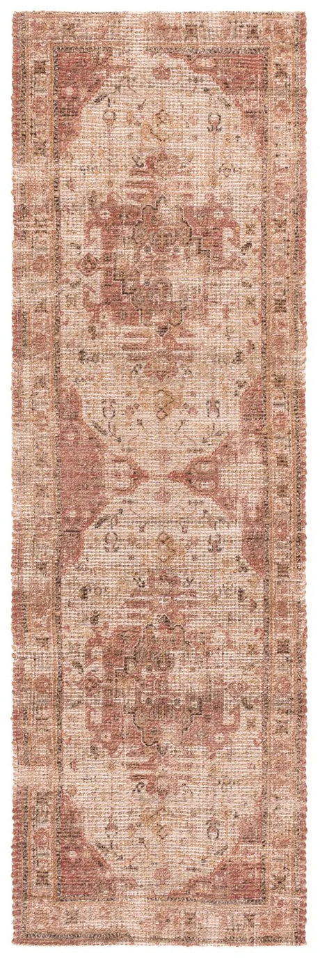 Safavieh Saffron 2'-3" x 8'-0" Rug in Ivory / Pink