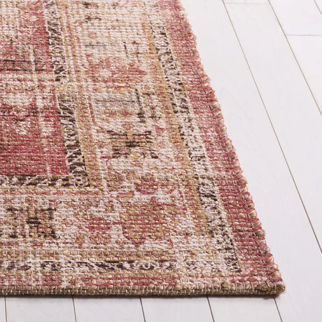 Safavieh Saffron 4'-0" x 6'-0" Rug in Ivory / Pink