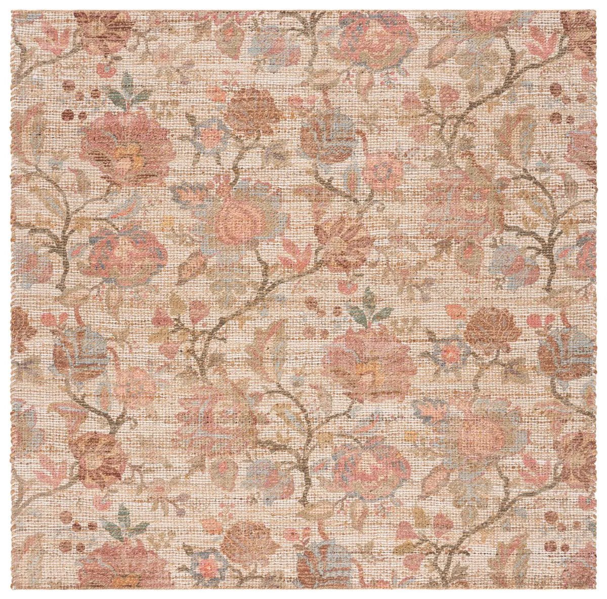 Safavieh Saffron 6'-0" x 6'-0" Rug in Ivory / Pink