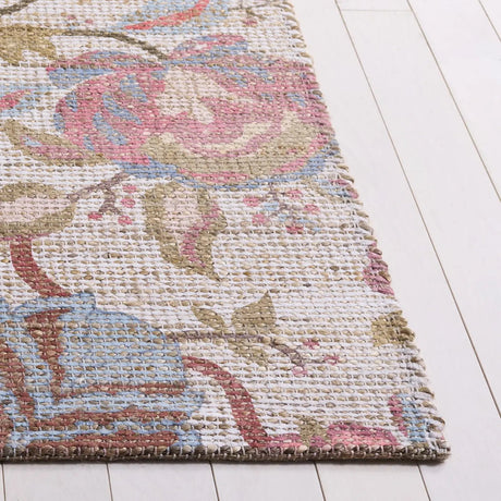 Safavieh Saffron 4'-0" x 6'-0" Rug in Ivory / Pink