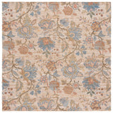 Safavieh Saffron 6'-0" x 6'-0" Rug in Blue / Ivory