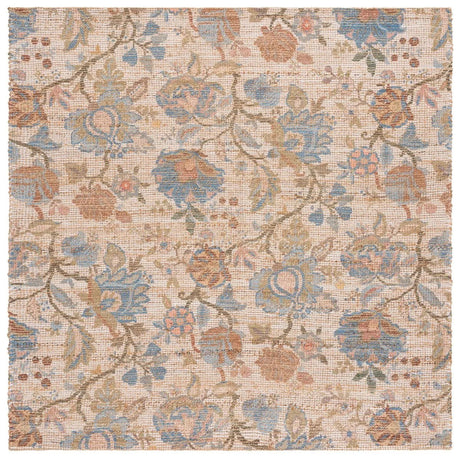 Safavieh Saffron 6'-0" x 6'-0" Rug in Blue / Ivory