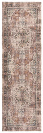 Safavieh Saffron 2'-3" x 8'-0" Rug in Ivory / Purple