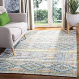 Safavieh Saffron 4'-0" x 6'-0" Rug in Cream / Blue