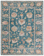 Safavieh Samarkand 10'-0" x 14'-0" Rug in Blue / Ivory