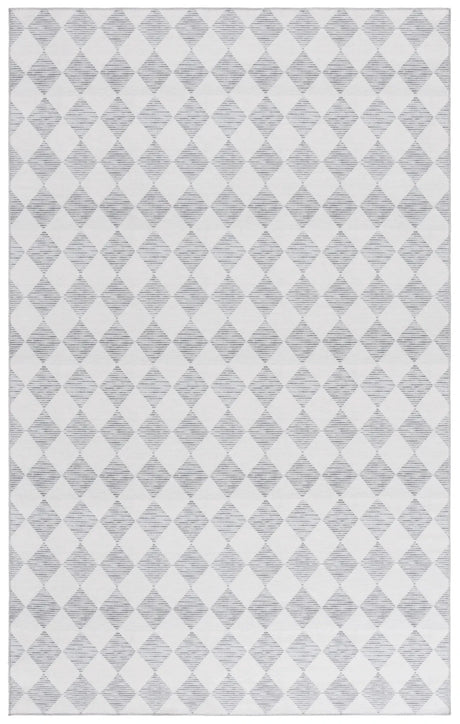 Safavieh Santa Clara 300 4'-0" x 6'-0" Rug in Grey / Ivory