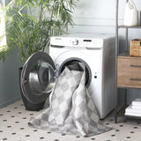 Safavieh Santa Clara 300 4'-0" x 6'-0" Rug in Grey / Ivory