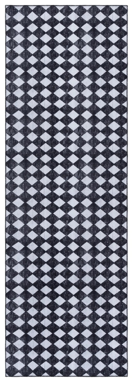 Safavieh Santa Clara 300 2'-6" x 8'-0" Rug in Black / Ivory