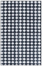 Safavieh Santa Clara 300 4'-0" x 6'-0" Rug in Black / Ivory