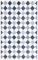 Safavieh Santa Clara 4'-0" x 6'-0" Rug in Ivory / Grey Black