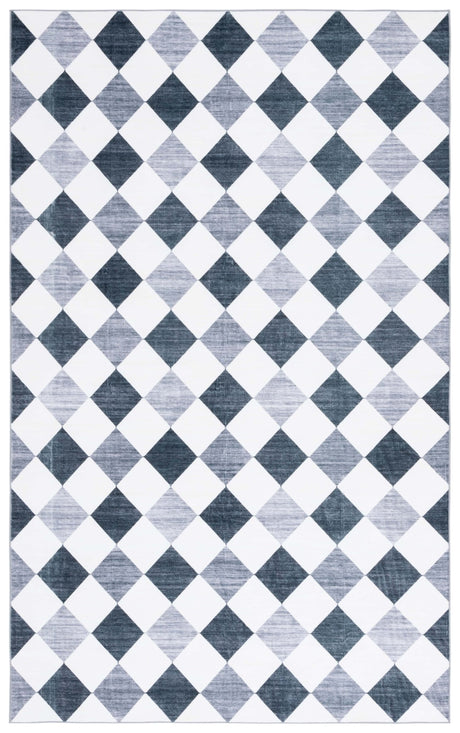 Safavieh Santa Clara Scl939B Ivory/Grey Black Rug.
