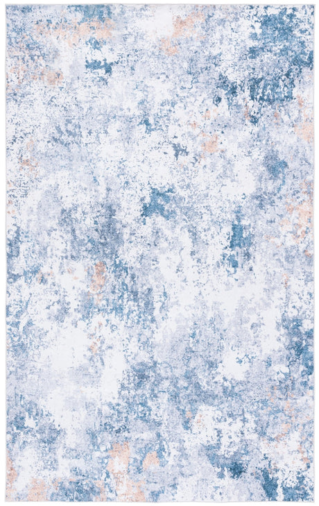 Safavieh Santa Monica Stm386A Ivory/Dark Blue Rug.