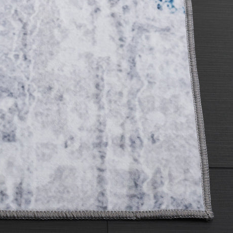 Safavieh Santa Monica Stm812F Grey/Blue Rug.