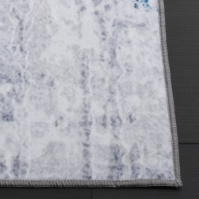 Safavieh Santa Monica Stm812F Grey/Blue Rug.