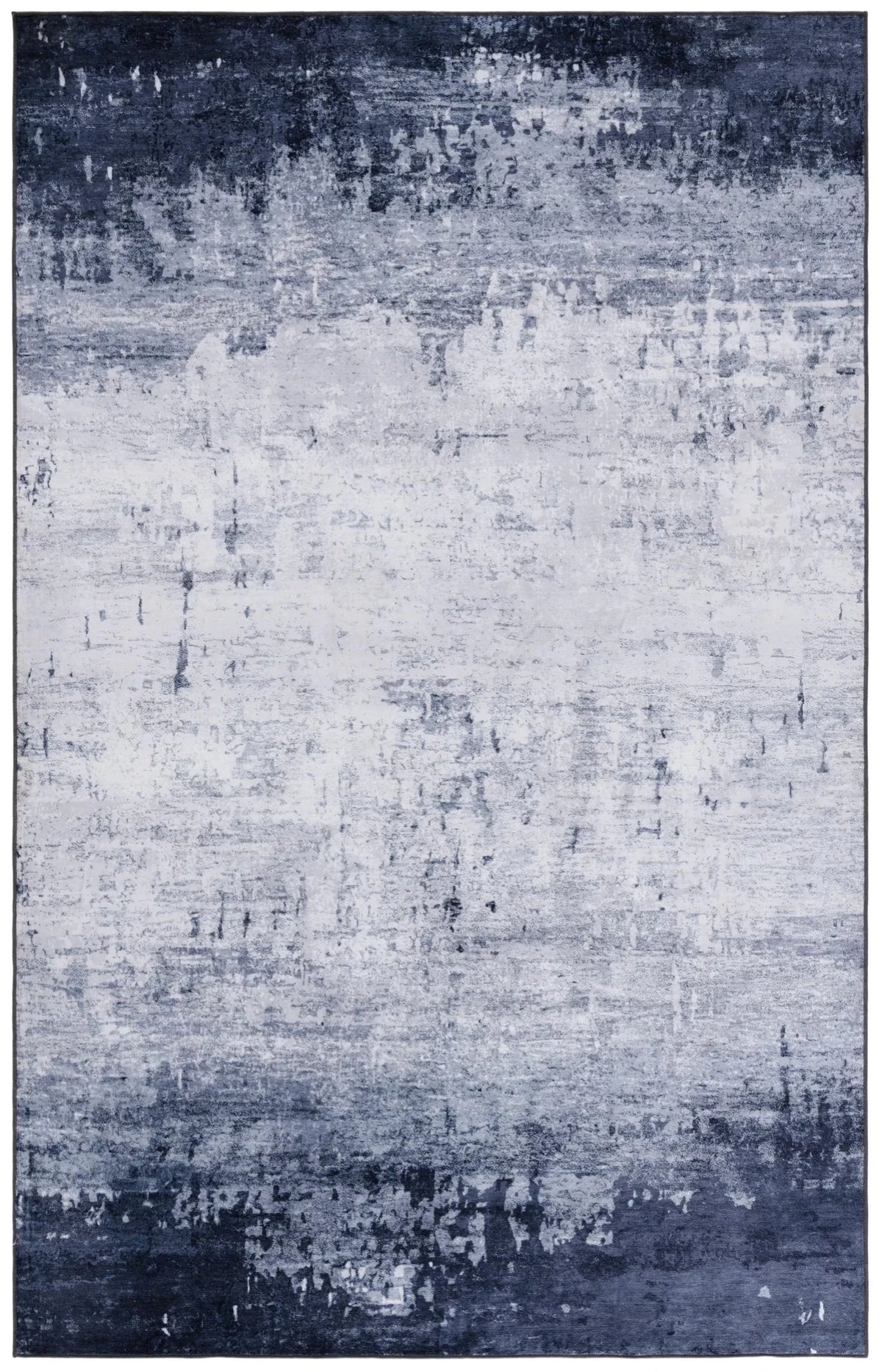 Safavieh Santa Monica 4'-0" x 6'-0" Rug in Light Grey / Grey