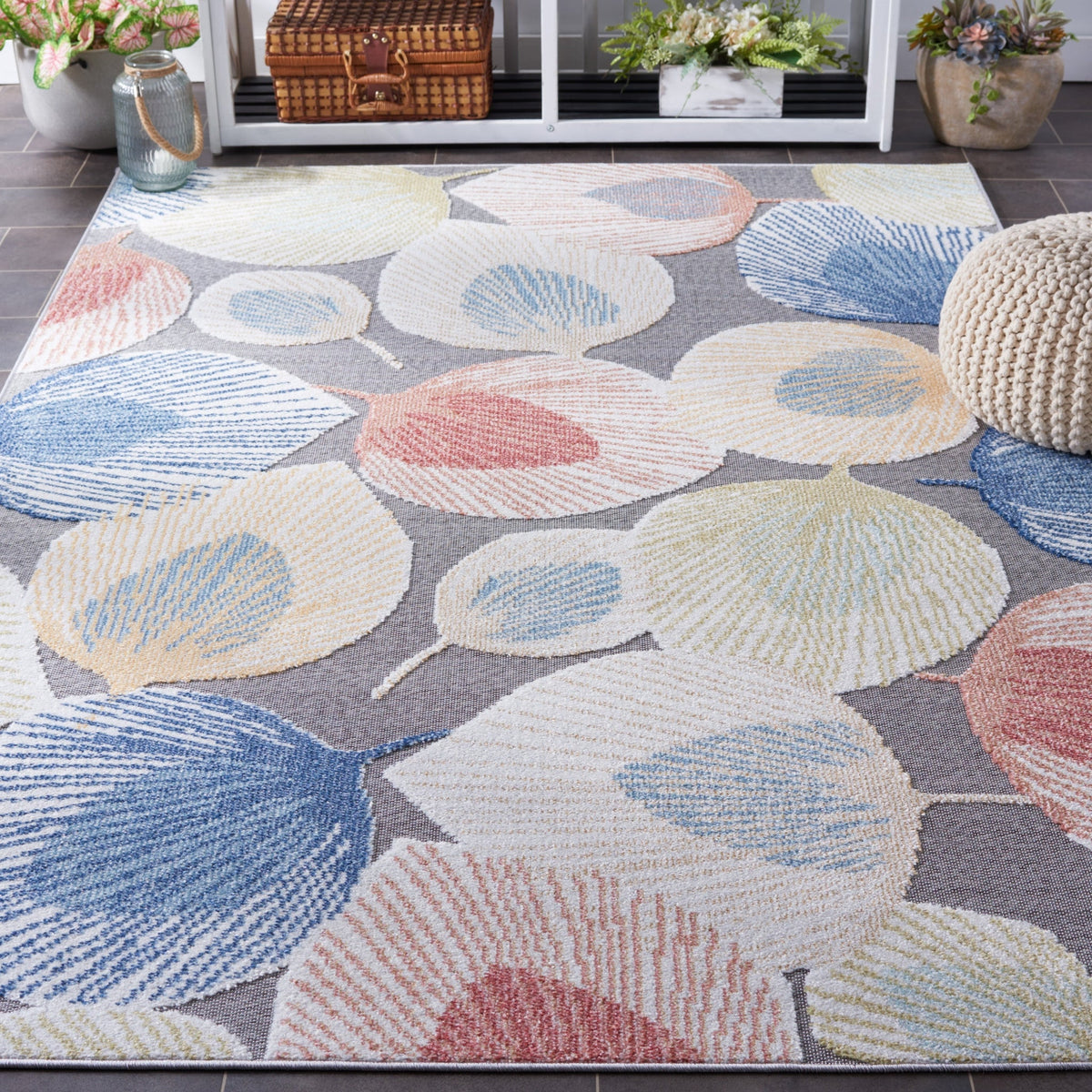 Safavieh Sarasota Sar110A Beige/Grey Rug.
