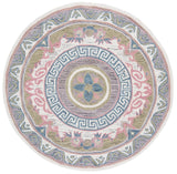 Safavieh Savonnerie 6'-0" x 6'-0" Rug in Ivory / Beige