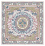 Safavieh Savonnerie 6'-0" x 6'-0" Rug in Ivory / Beige