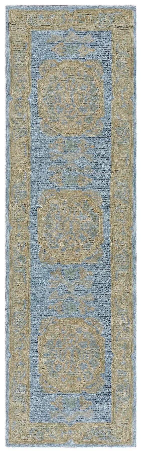 Safavieh Savonnerie 2'-3" x 8'-0" Rug in Blue / Beige